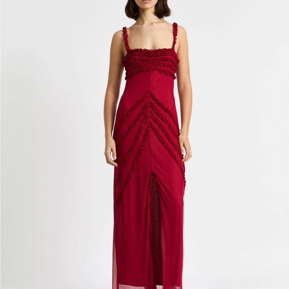 LAGAAM red maxi dress